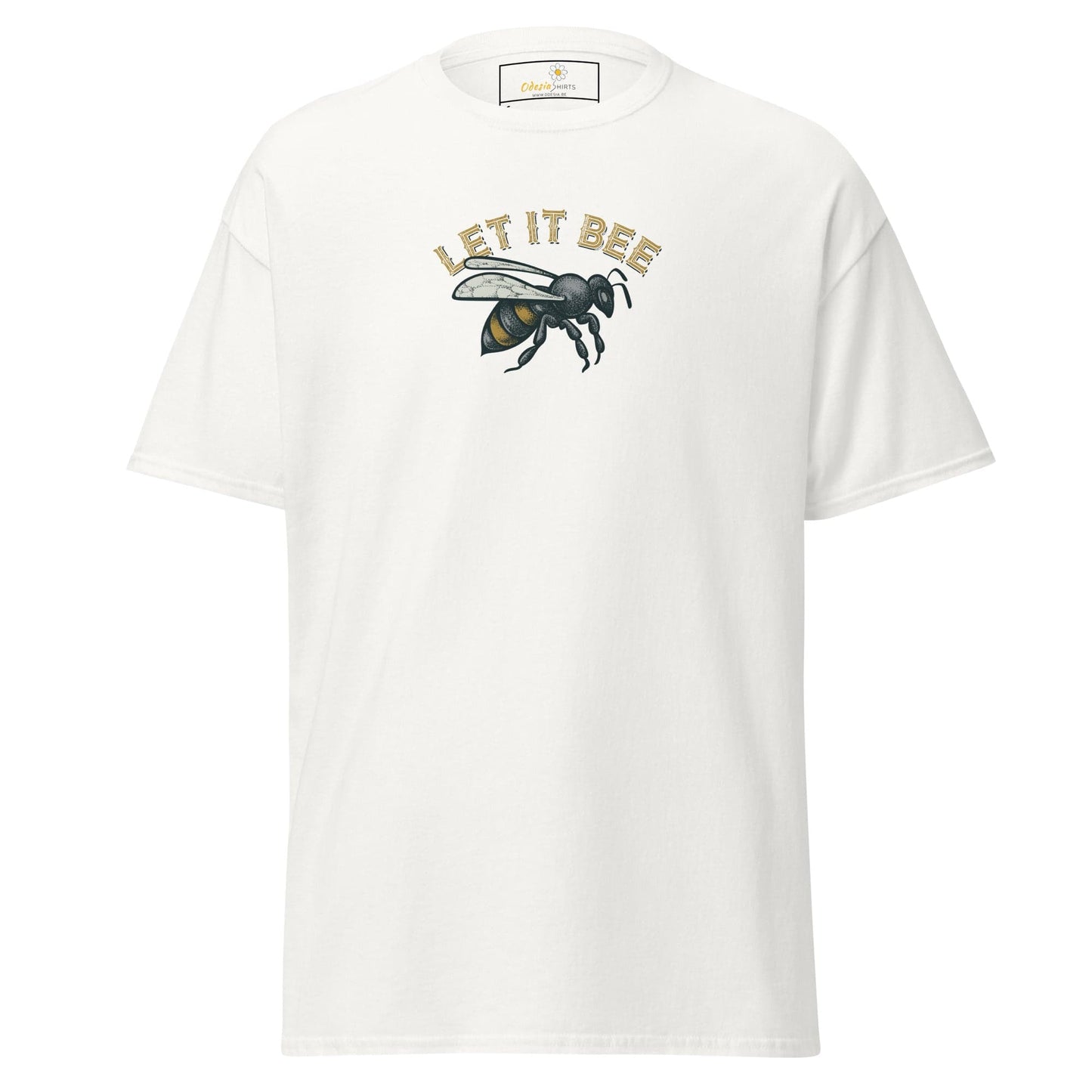 Unisex classic tee - ANIMALS MISC FUN BEE - REGULAR - White / S