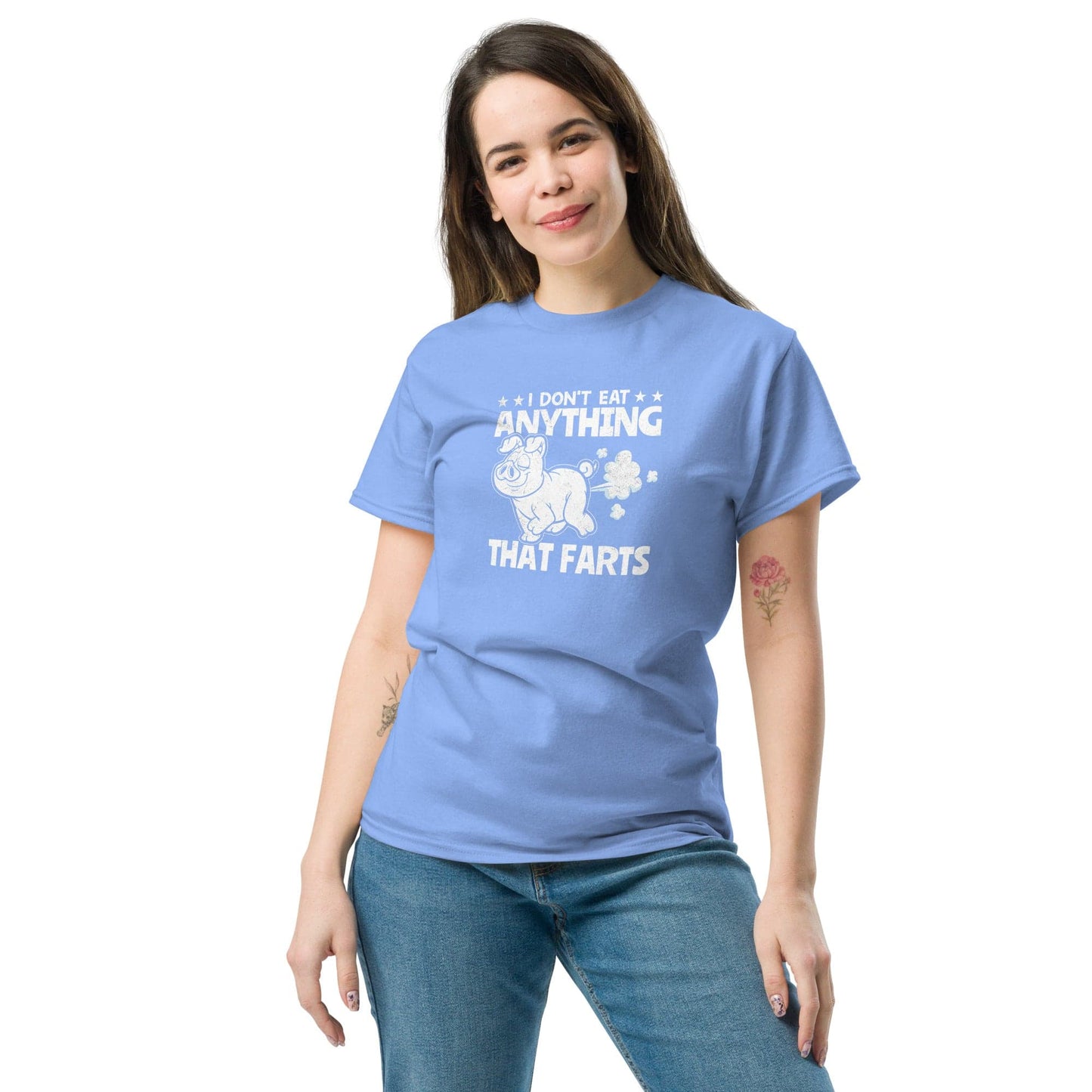 Art T-shirt Design Tee • Man / Woman • [s-xl] - Carolina Blue / s