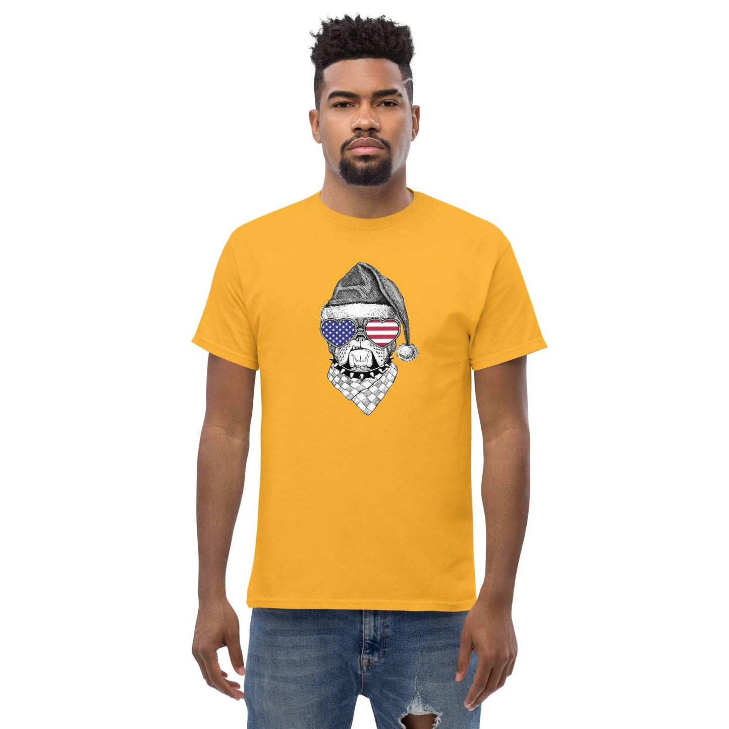 Art T-shirt Design Tee • Man / Woman • [s-xl] - Gold / s