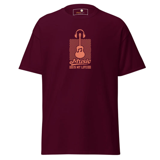 Art T-shirt Design Tee • Man / Woman • [s-xl] - Maroon / s