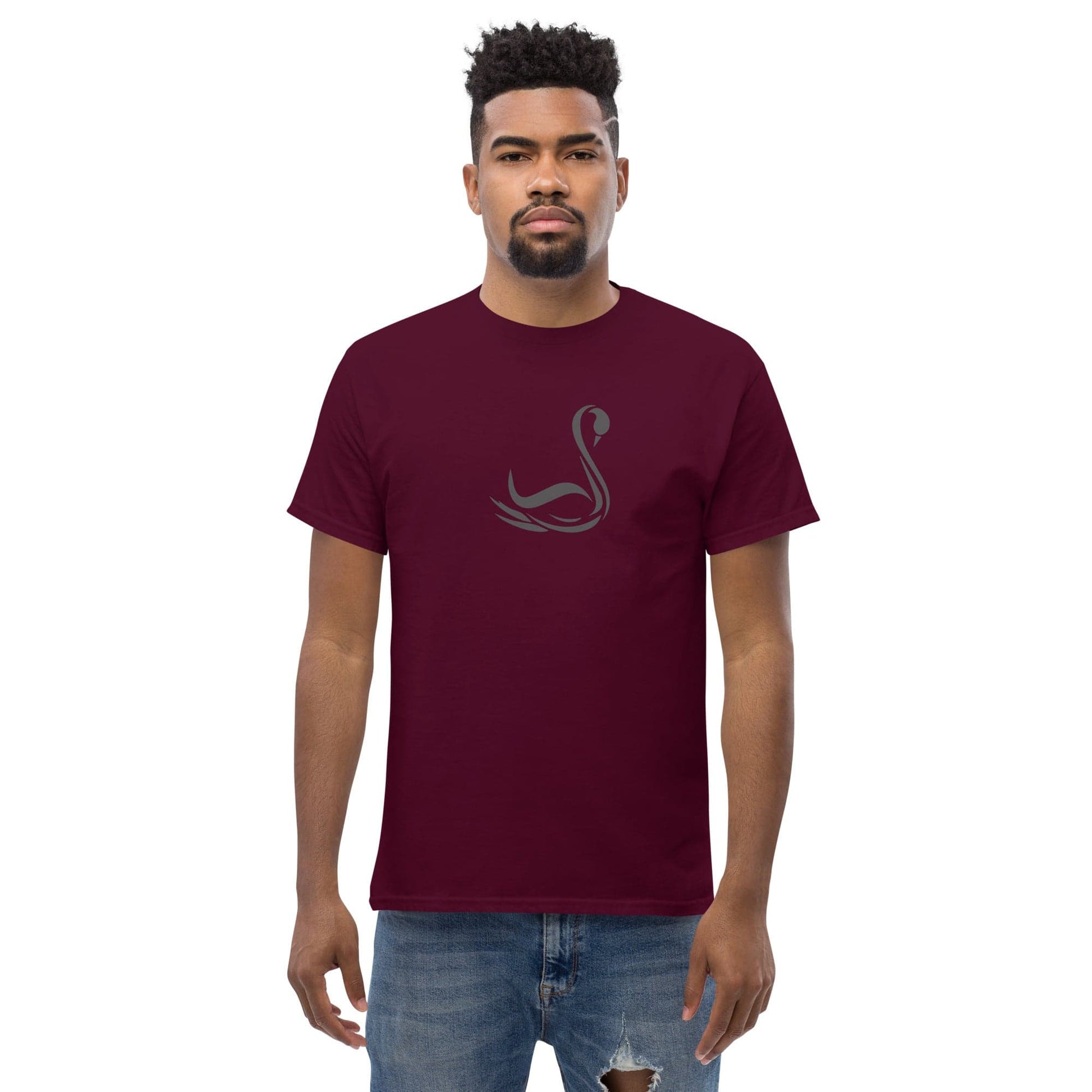 Art T-shirt Design Tee • Man / Woman • [s-xl] - Maroon / s
