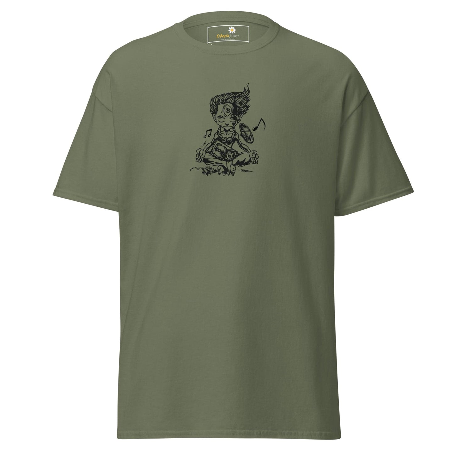 Art T-shirt Design Tee • Man / Woman • [s-xl] - Military Green / s