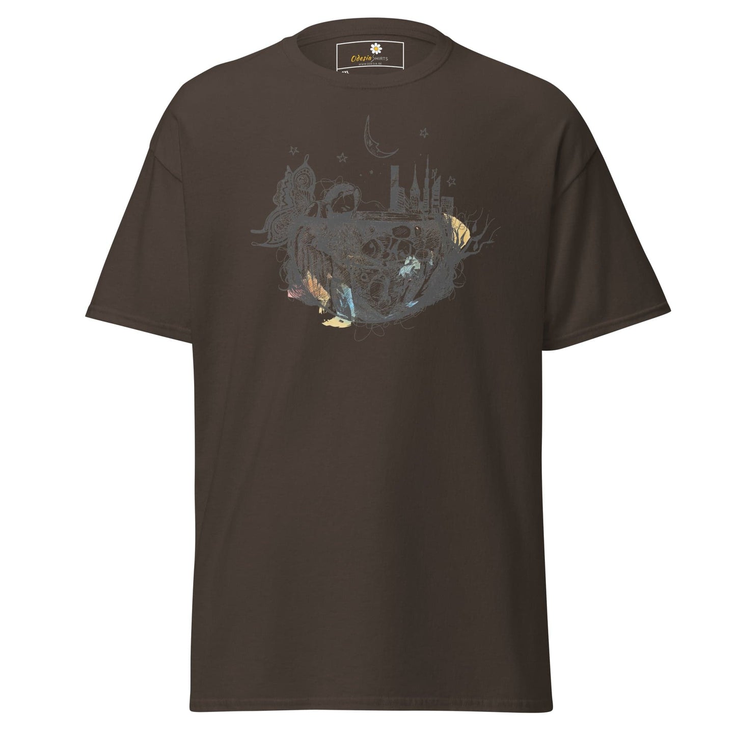 Art T-shirt Design Tee • Men / Women • [2xl-5xl] - Dark Chocolate / 2xl
