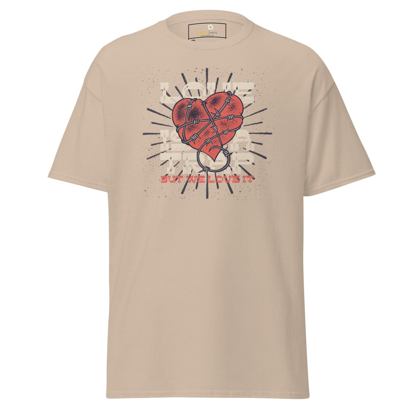 Art T-shirt Design Tee • Men / Women • [2xl-5xl] - Sand / 2xl