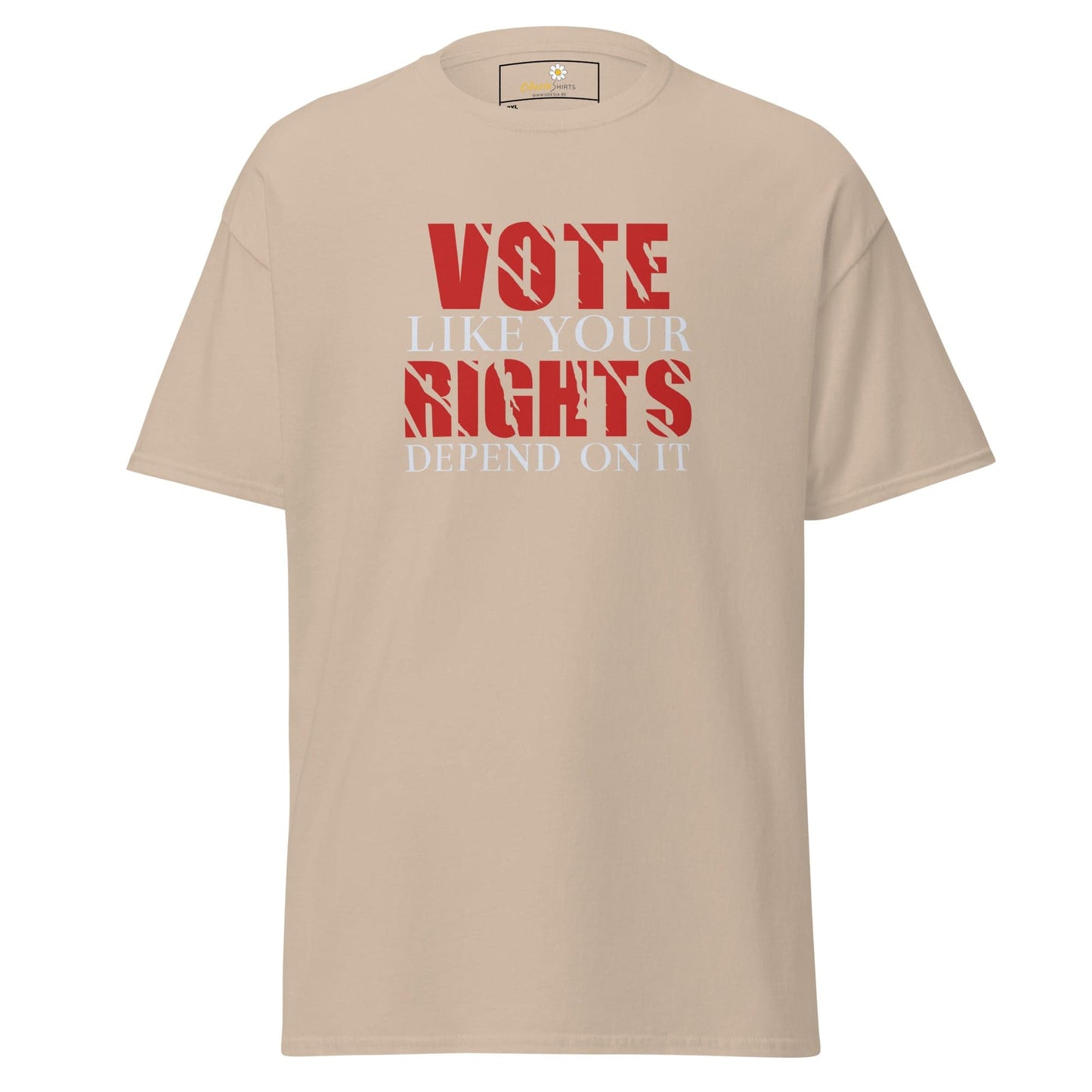 Art T-shirt Design Tee • Men / Women • [2xl-5xl] - Sand / 2xl