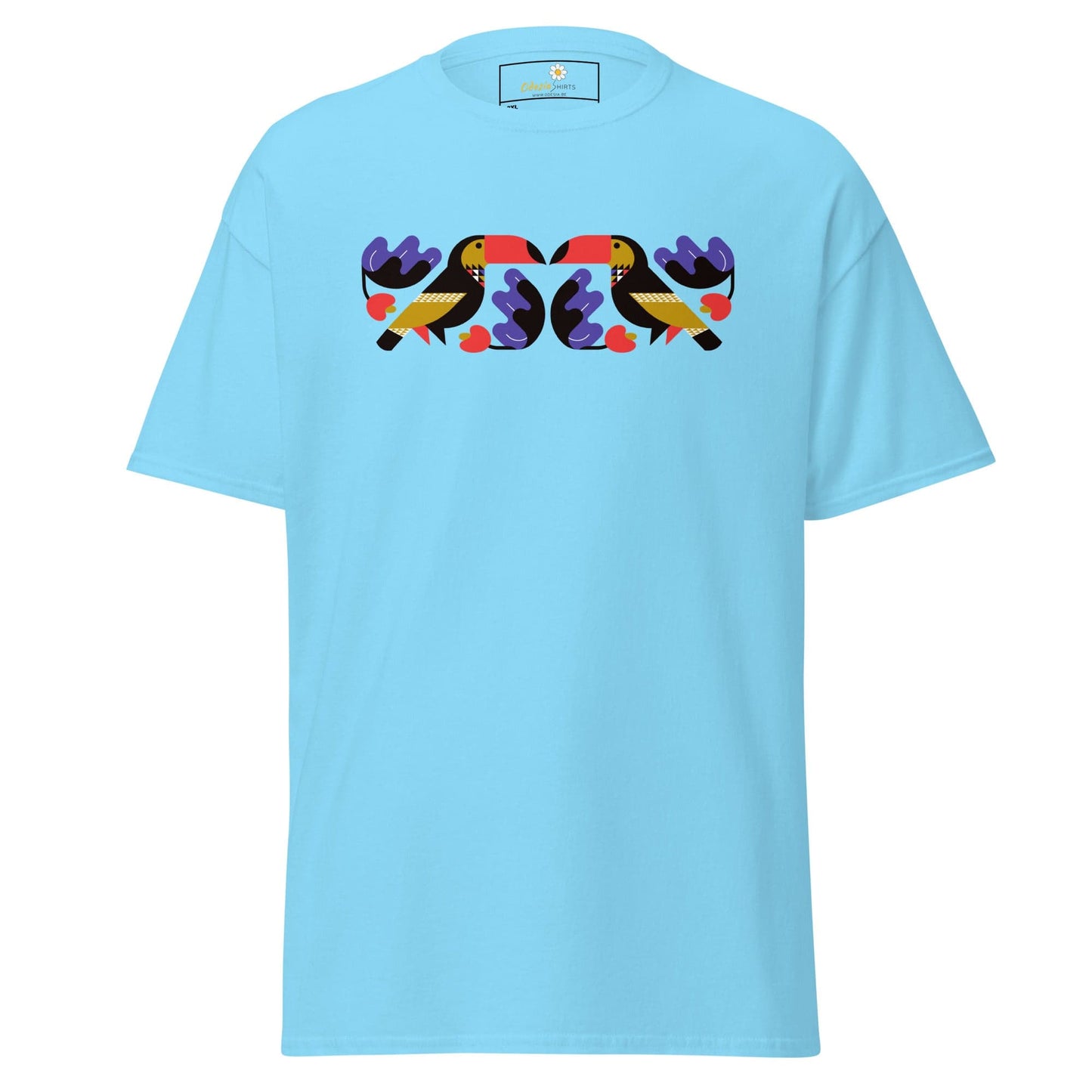 Art T-shirt Design Tee • Men / Women • [2xl-5xl] - Sky / 2xl