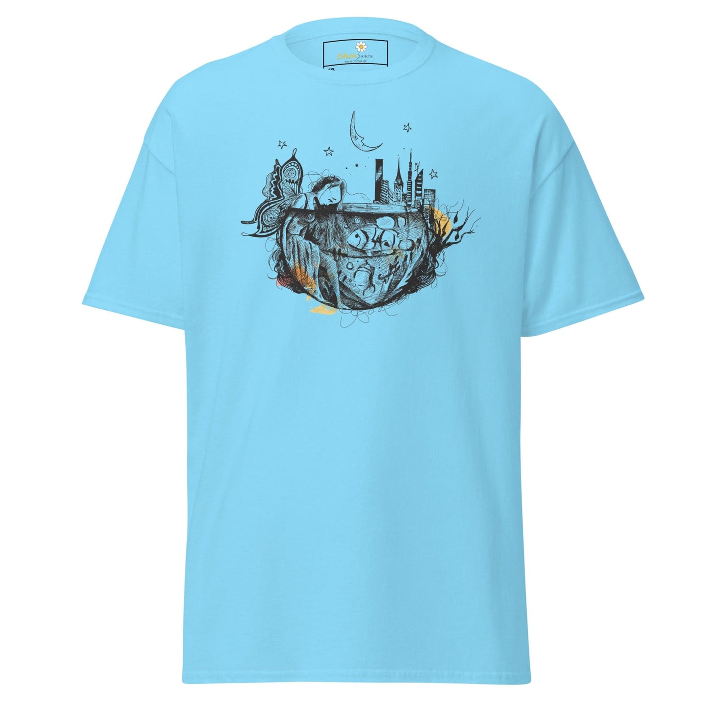 Art T-shirt Design Tee • Men / Women • [2xl-5xl] - Sky / 2xl