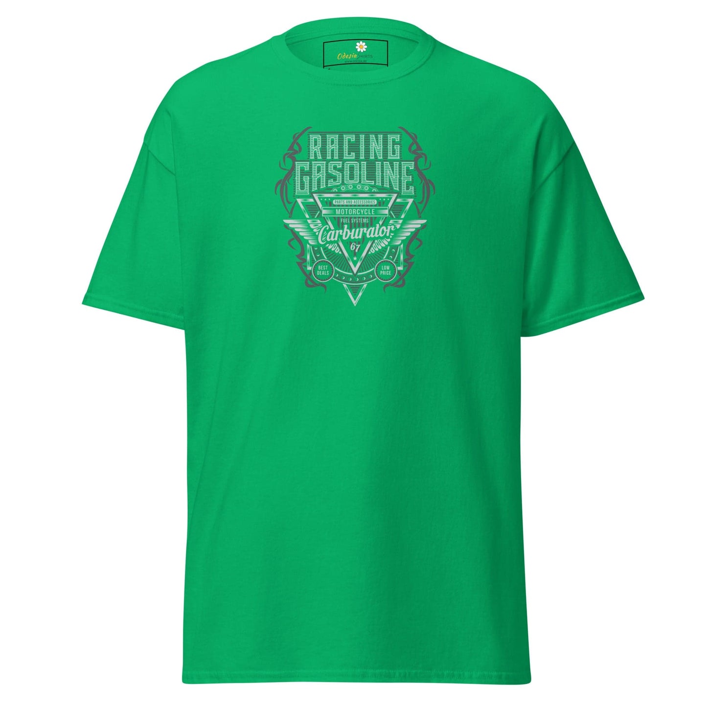 Unisex classic t-shirt - SPORT RACING CARS GASOLINE - REGULAR - Irish Green / S