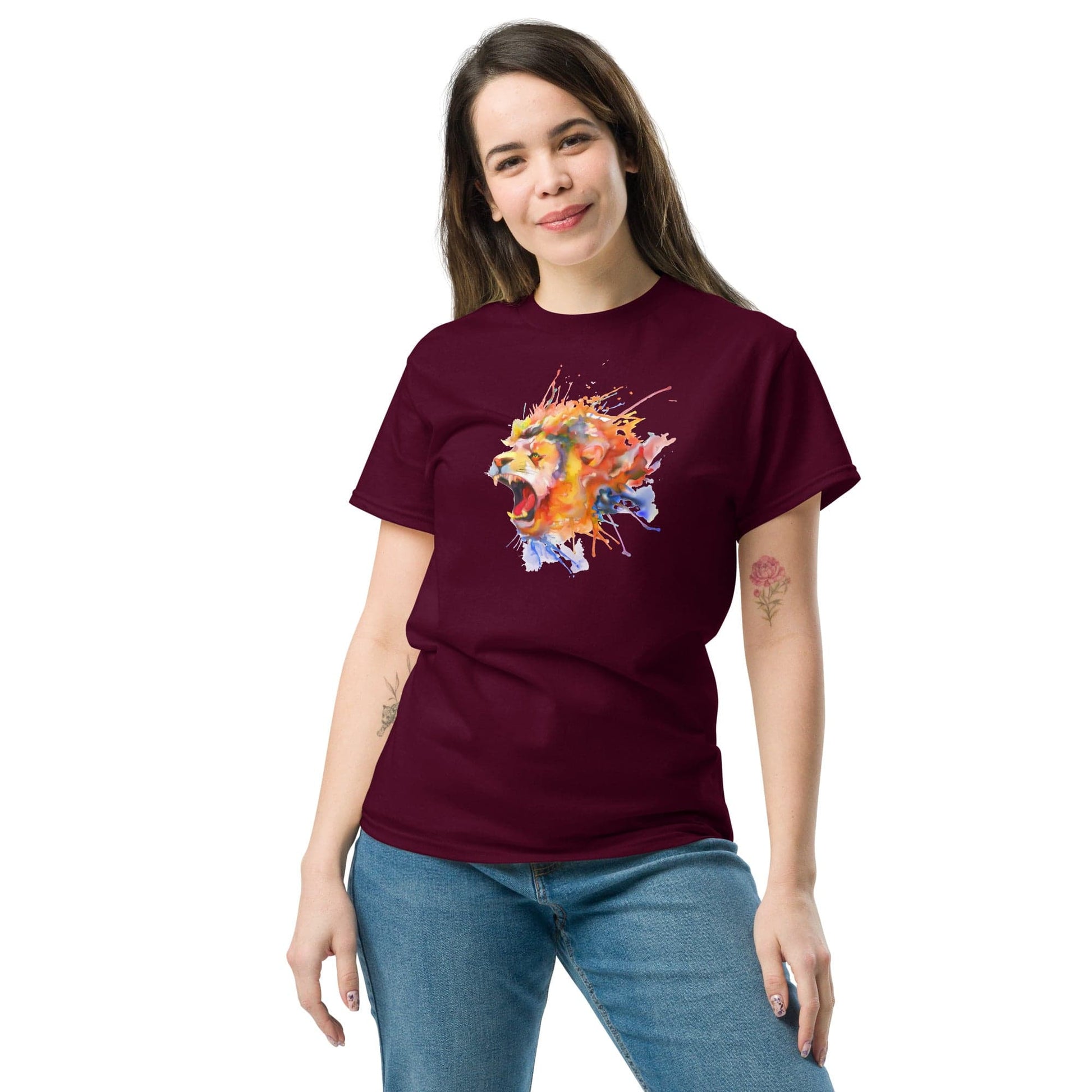 T-shirt Design Tee • Men / Women • [2xl-5xl] - Maroon / 2xl