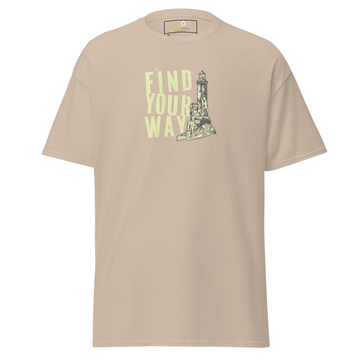 T-shirt Design Tee • Men / Women • [2xl-5xl] - Sand / 2xl