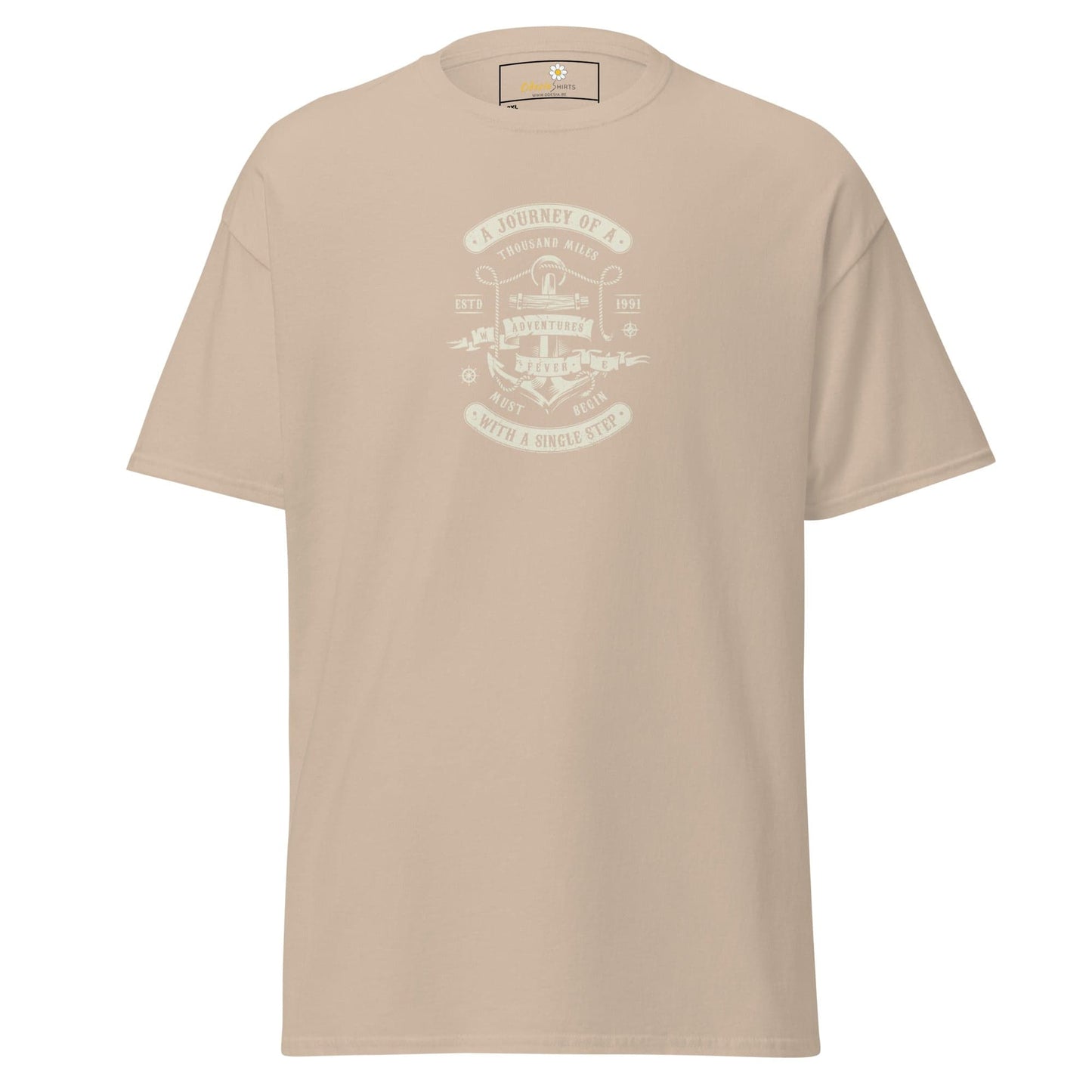 T-shirt Design Tee • Men / Women • [2xl-5xl] - Sand / 2xl