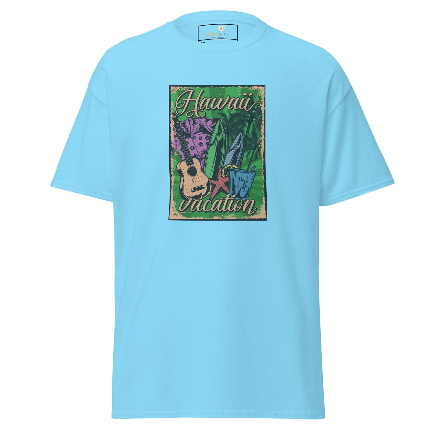 T-shirt Design Tee • Men / Women • [2xl-5xl] - Sky / 2xl
