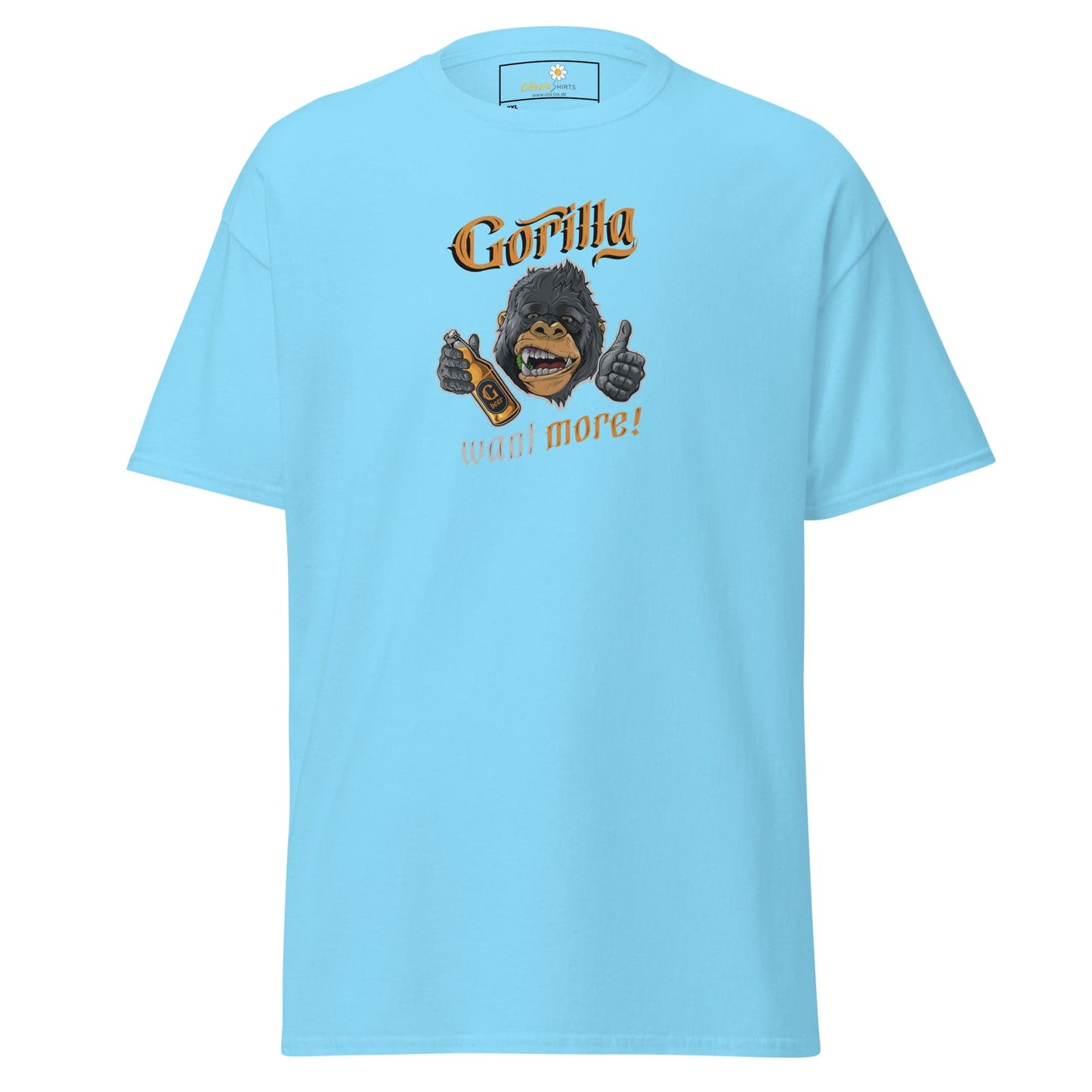 T-shirt Design Tee • Men / Women • [2xl-5xl] - Sky / 2xl