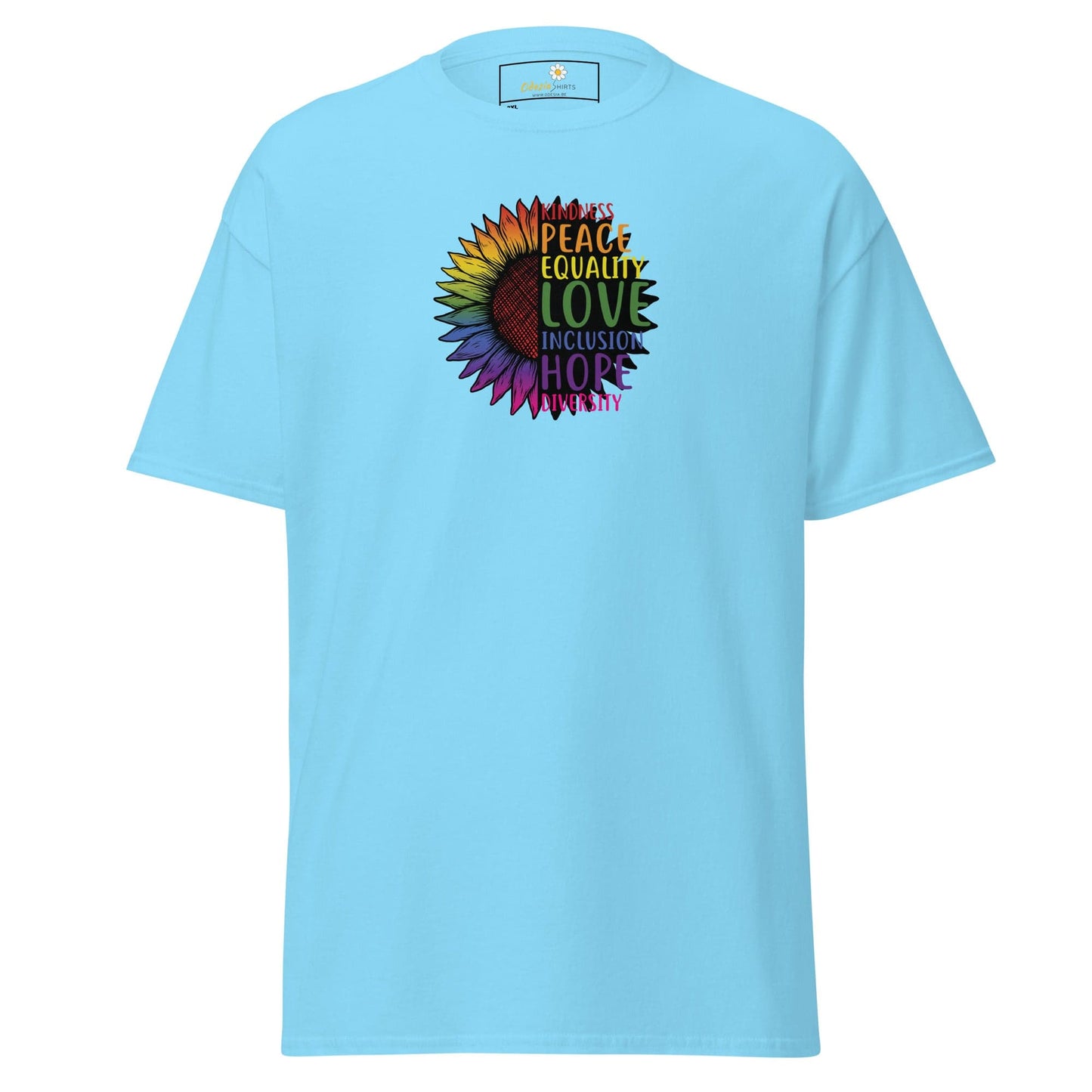 T-shirt Design Tee • Men / Women • [2xl-5xl] - Sky / 2xl