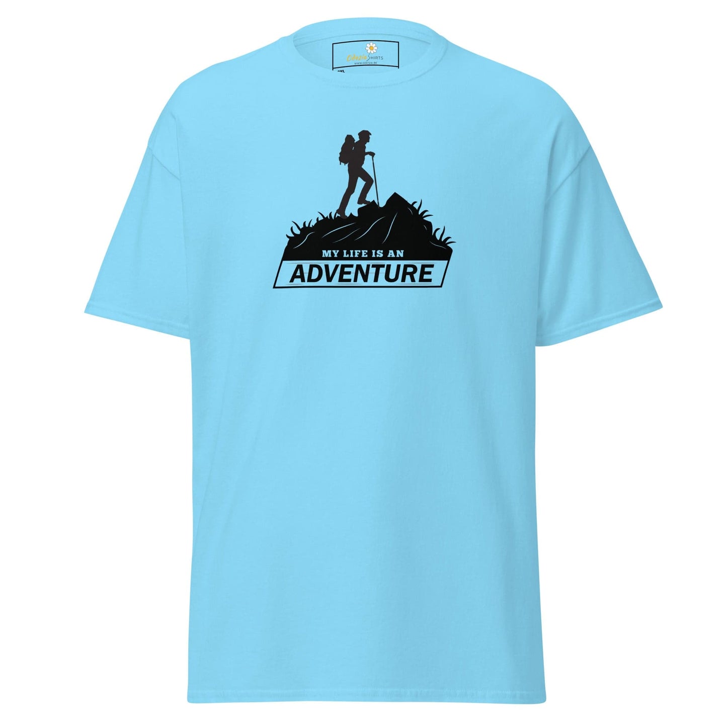 T-shirt Design Tee • Men / Women • [2xl-5xl] - Sky / 2xl