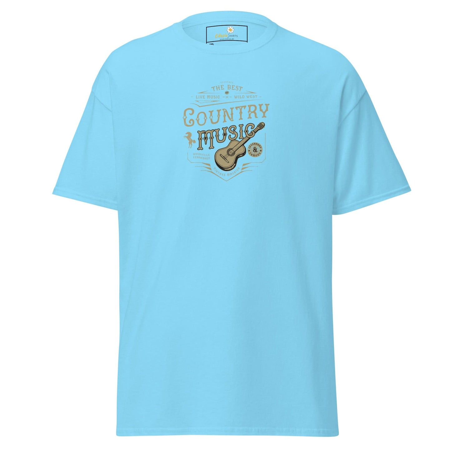 T-shirt Design Tee • Men / Women • [2xl-5xl] - Sky / 2xl